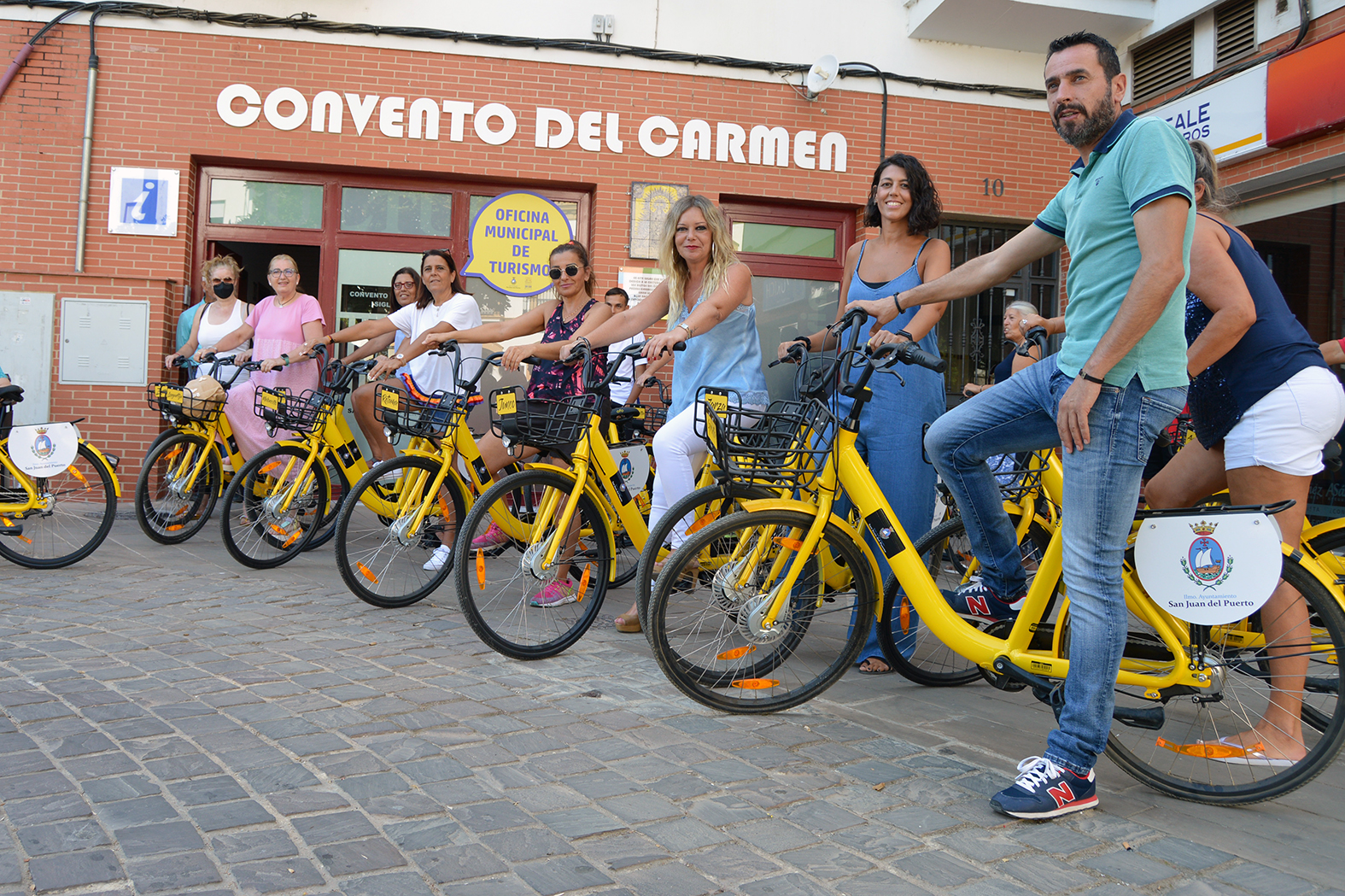 Coordinar lluvia Dirección San Juan pedalea' promueve un nuevo servicio gratuito para el uso de 20  bicicletas públicas urbanas – Ayuntamiento de San Juan del Puerto